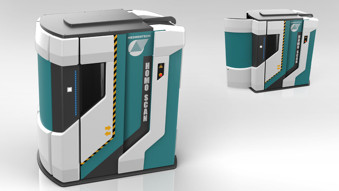 AMV Design Medrentech - homo scan X-ray body scanner